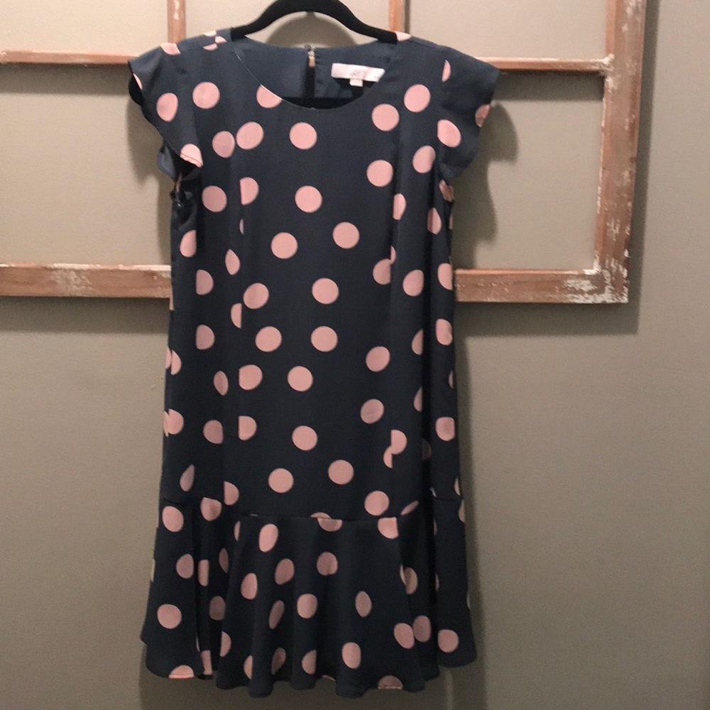 Loft Polka dot dress